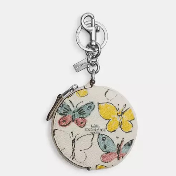 Coach Accessories - Coach Multicolor Butterfly Coin Pouch